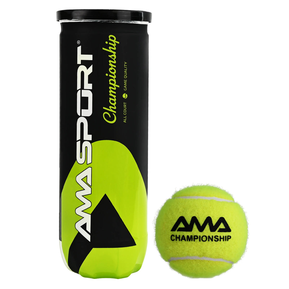 Balles de Padel AMASPORT Faster – Lot de 3