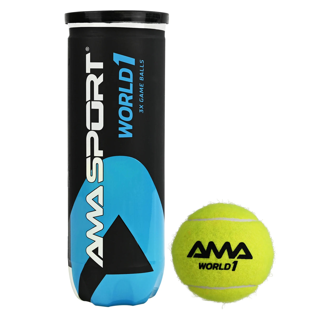 Balles de Padel AMASPORT Faster – Lot de 3